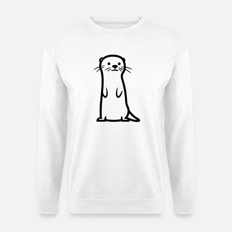 Otter - Unisex Pullover - Weiß