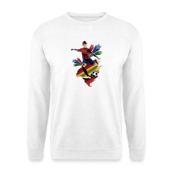 Espagne - Espagne - Drapeaux - Sweat-shirt Unisexe - blanc - Devant