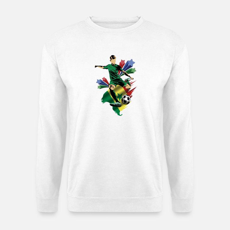 Senegal – Senegal – Flaggen - Unisex Pullover - Weiß