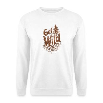 Aventure en plein air - Laissez-vous déchaîner - Sweat-shirt Unisexe - blanc - Devant