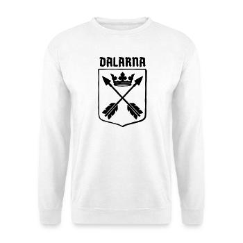 Dalarna - Unisex Pullover - Weiß - Vorne - Alina (178cm) & Michal (187cm)