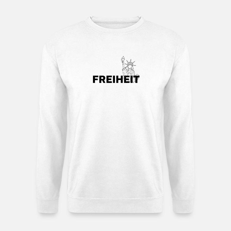 Freiheit - Unisex Pullover - Weiß