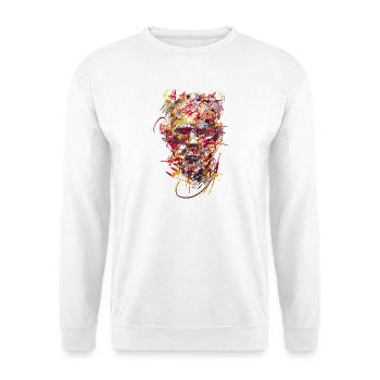 Horror Punk / Abstract - Unisex Sweatshirt - white - Front