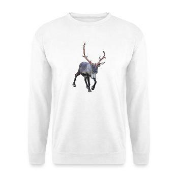 Renne - Sweat-shirt Unisexe - blanc - Devant