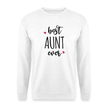 Best Aunt Ever - Unisex Sweatshirt - white - Front