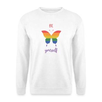 LGBT Pride Month - Be Yourself - Unisex Sweatshirt - white - Front