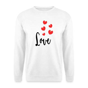 MAMA. MUTTERTAG. SCHÖNEN MUTTERTAG - Unisex Pullover - Weiß - Vorne