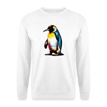 Penguin - Unisex Sweatshirt - white - Front