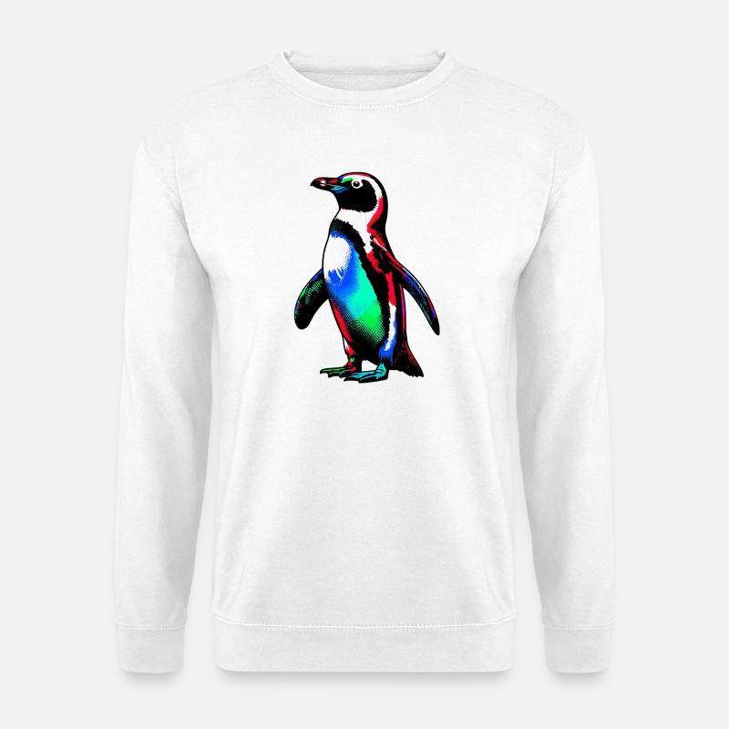 Pinguin - Unisex Pullover - Weiß