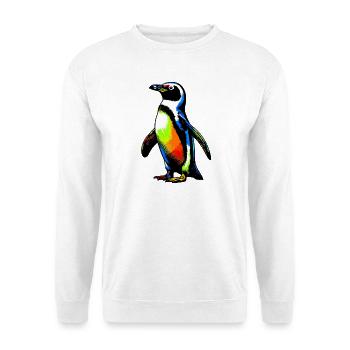Pingouin - Sweat-shirt Unisexe - blanc - Devant