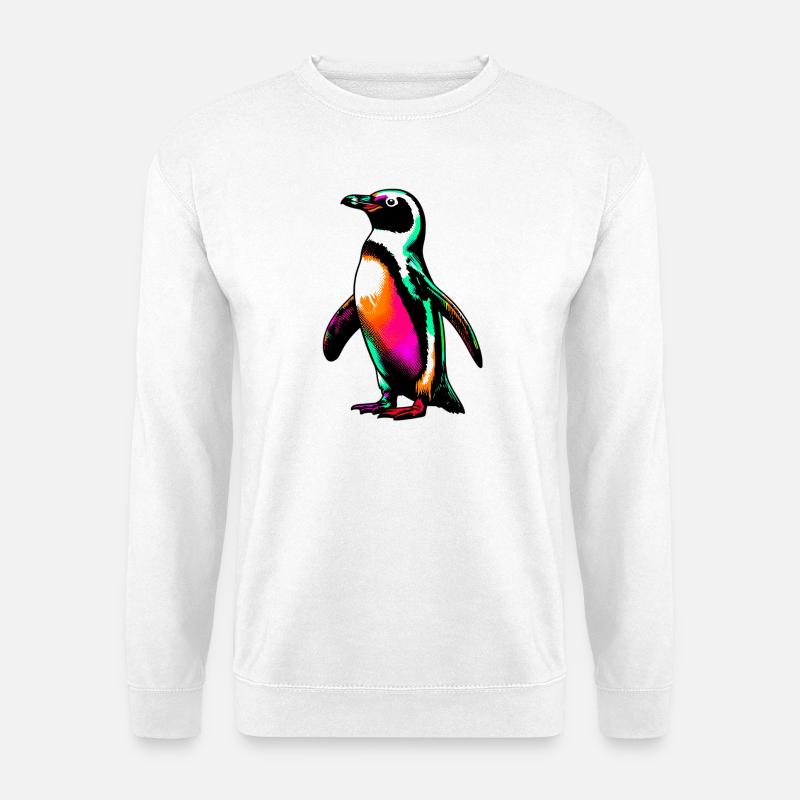 Pinguin - Unisex Pullover - Weiß