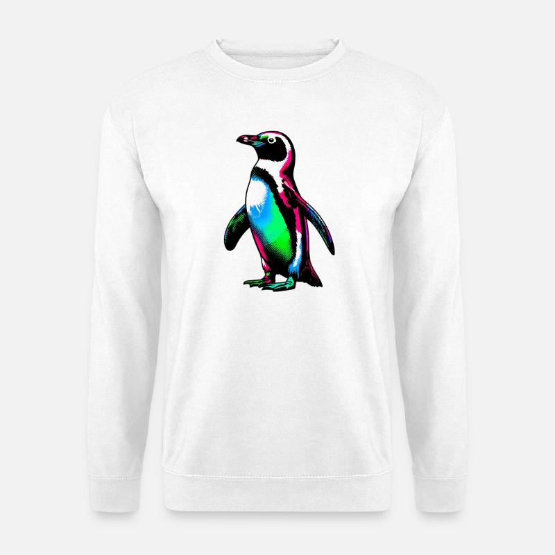 Penguin - Unisex Sweatshirt - white