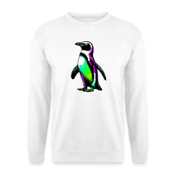 Pingouin - Sweat-shirt Unisexe - blanc - Devant