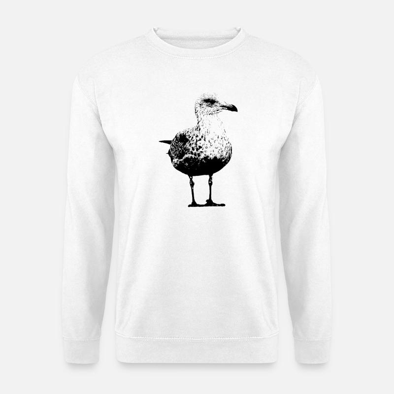 Möwe - Unisex Pullover - Weiß