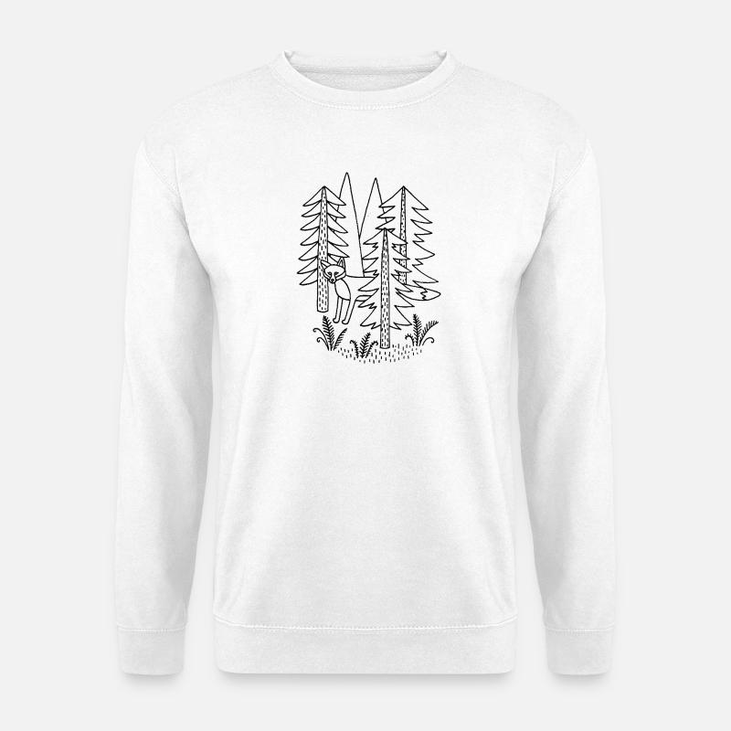 Foxi - Unisex Pullover - Weiß