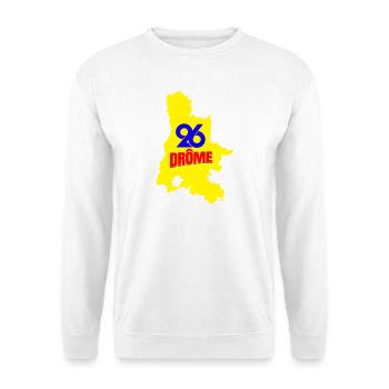Drôme 26 - Unisex Pullover - Weiß - Vorne