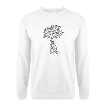 Tree by Andry – black - Unisex Sweatshirt - white - Front