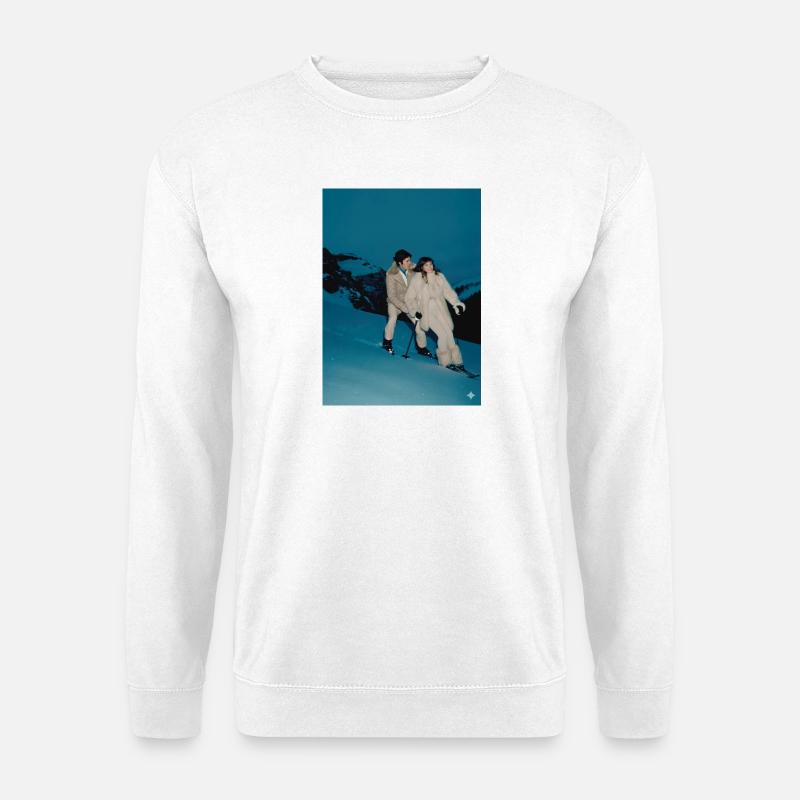 Schneezauber Duo - Unisex Pullover - Weiß