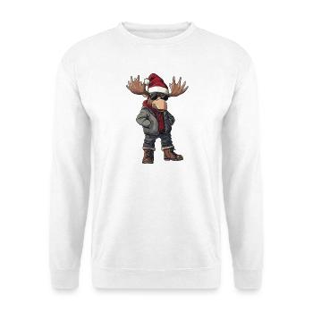 Orignal Noël Hiver - Sweat-shirt Unisexe - blanc - Devant