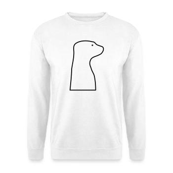 Meerkat - Unisex Sweatshirt - white - Front