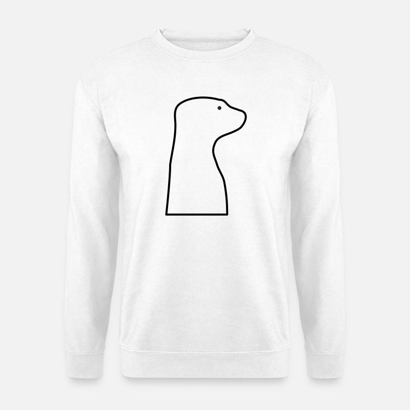 Meerkat - Unisex Sweatshirt - white