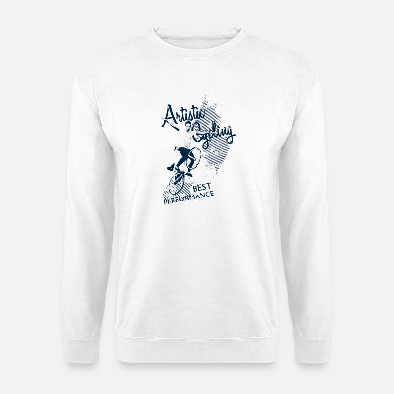 Kunstrad, Kunstradfahren, Hallenradsport - Unisex Pullover - Weiß