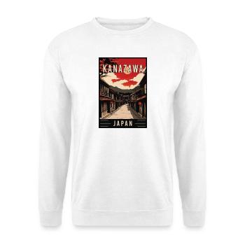 Entdecken Sie Kanazawa in Japan - Unisex Pullover - Weiß - Vorne