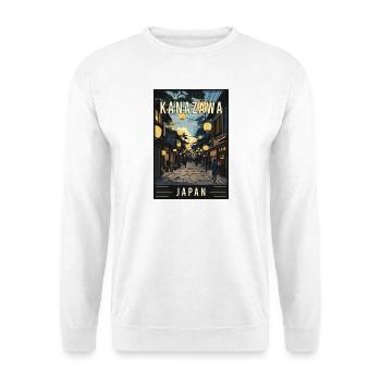 Erleben Sie Kanazawa in Japan - Unisex Pullover - Weiß - Vorne