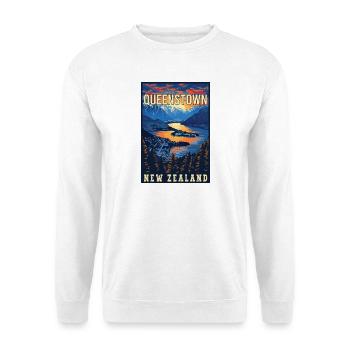 Discover Queenstown in New Zealand - Unisex Sweatshirt - white - Front