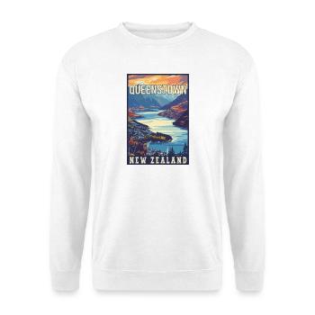Experience Queenstown in New Zealand - Unisex Sweatshirt - white - Front