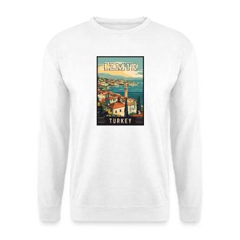 Experience Beauty of Izmir in Turkey - Unisex Sweatshirt - white - Front