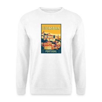 Discover Timeless Coimbra in Portugal - Unisex Sweatshirt - white - Front