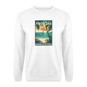 Experience Punta Cana Dominican Republic - Unisex Sweatshirt - white - Front