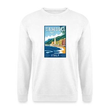 Discover Charming Camogli in Italy - Unisex Sweatshirt - white - Front