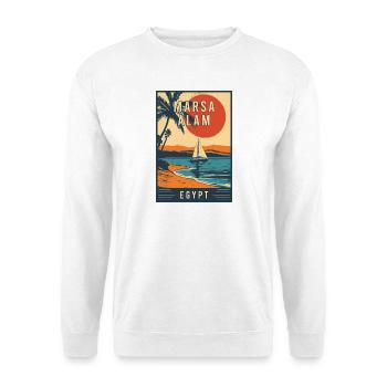 Explore Red Sea Paradise Marsa Alam in Egypt - Unisex Sweatshirt - white - Front