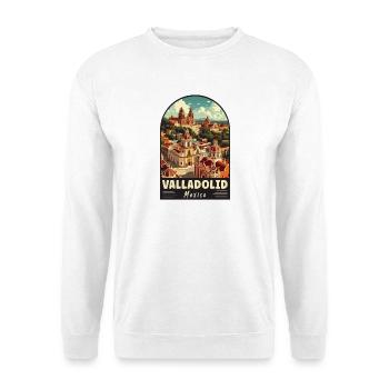 Découvrez la vue tropicale de Valladolid au Mexique - Sweat-shirt Unisexe - blanc - Devant