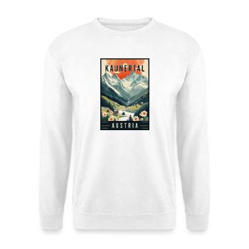 Experience Glacial Valley of Kaunertal in Austria - Unisex Sweatshirt - white - Front