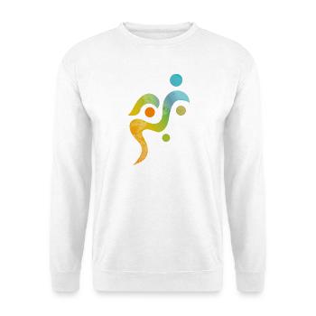 Yoga design_27 - Unisex Sweatshirt - white - Front