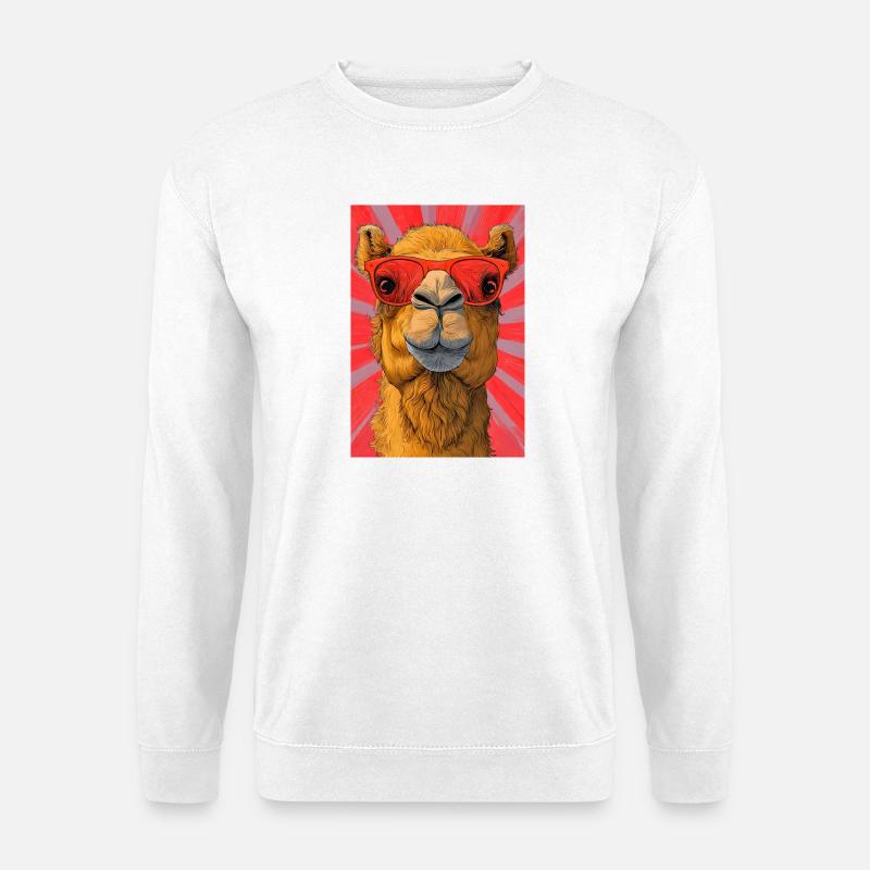 camel - Unisex Sweatshirt - white