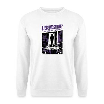 Lieblingsfilme Ich stehe auf Klassiker - Unisex Pullover - Weiß - Vorne