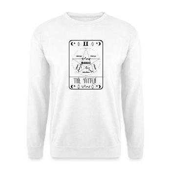 Die Hexe - Unisex Pullover - Weiß - Vorne