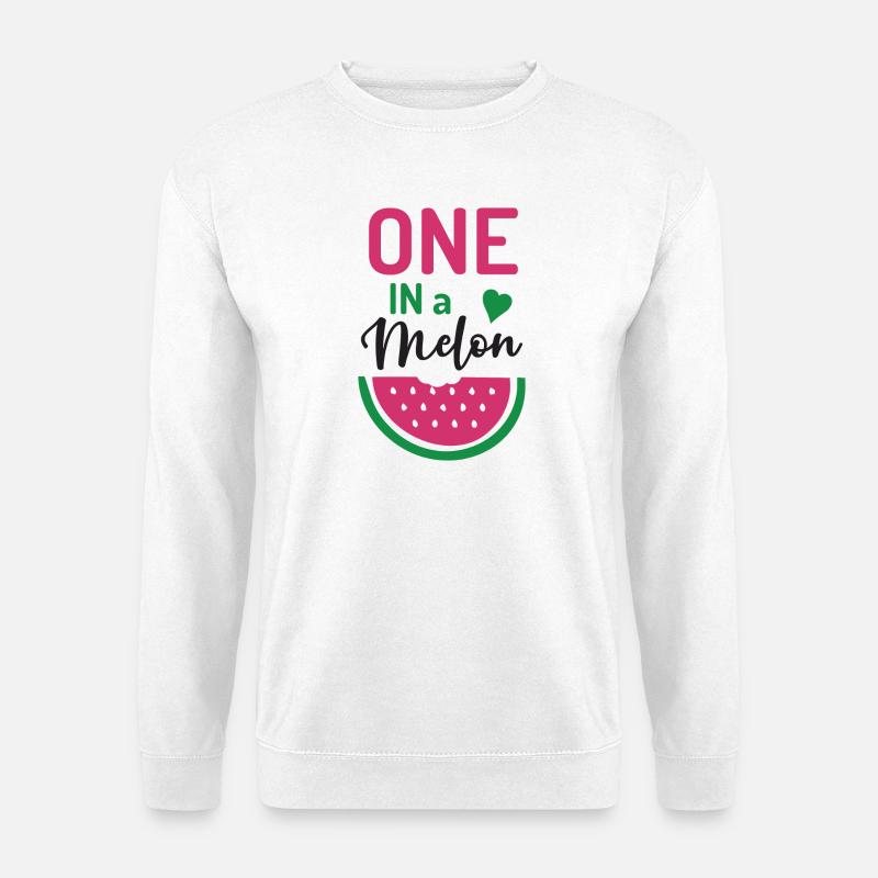 One in a Melon - Unisex Sweatshirt - white