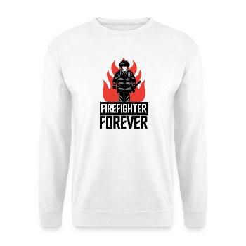 Firefighter Professional Fire Brigade Statement Fire Brigade - Unisex Sweatshirt - white - Front