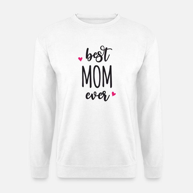 Beste Mutter aller Zeiten - Unisex Pullover - Weiß