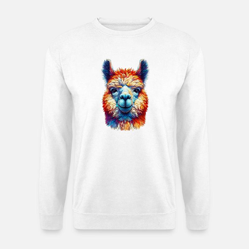 Alpaca - Unisex Sweatshirt - white