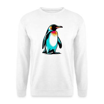 Penguin - Unisex Sweatshirt - white - Front