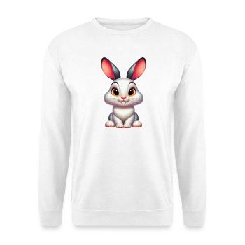 Lapin - Sweat-shirt Unisexe - blanc - Devant