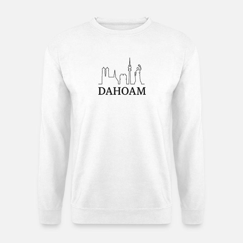 DAHOAM - Unisex Pullover - Weiß