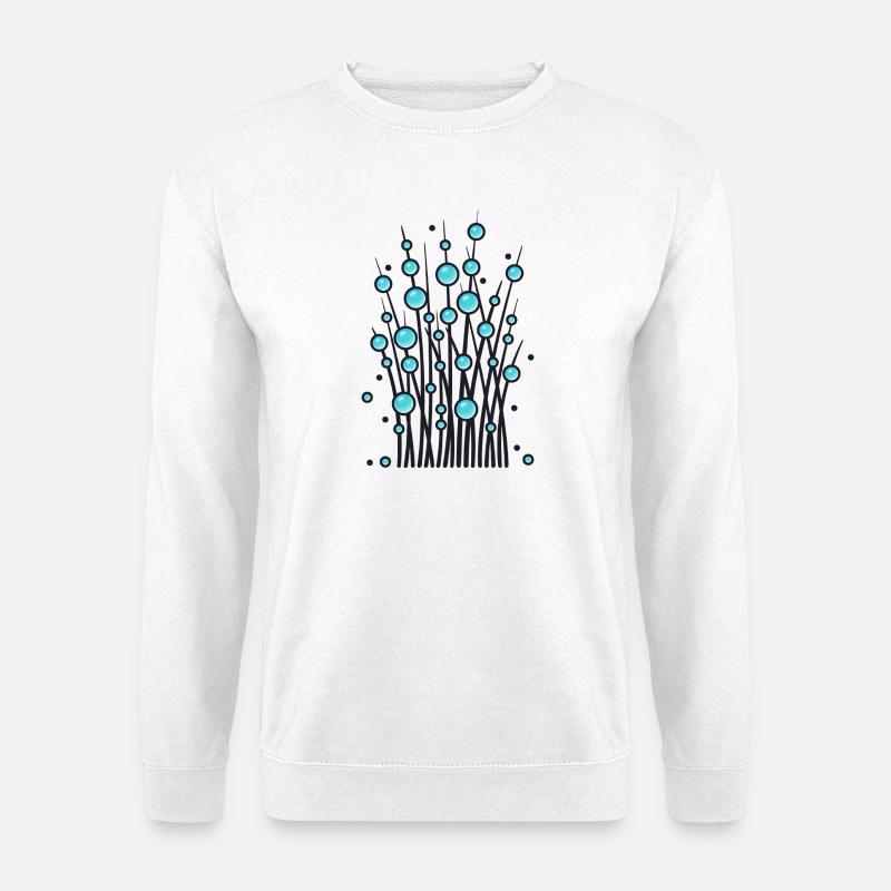Luminous bale structure - Unisex Sweatshirt - white