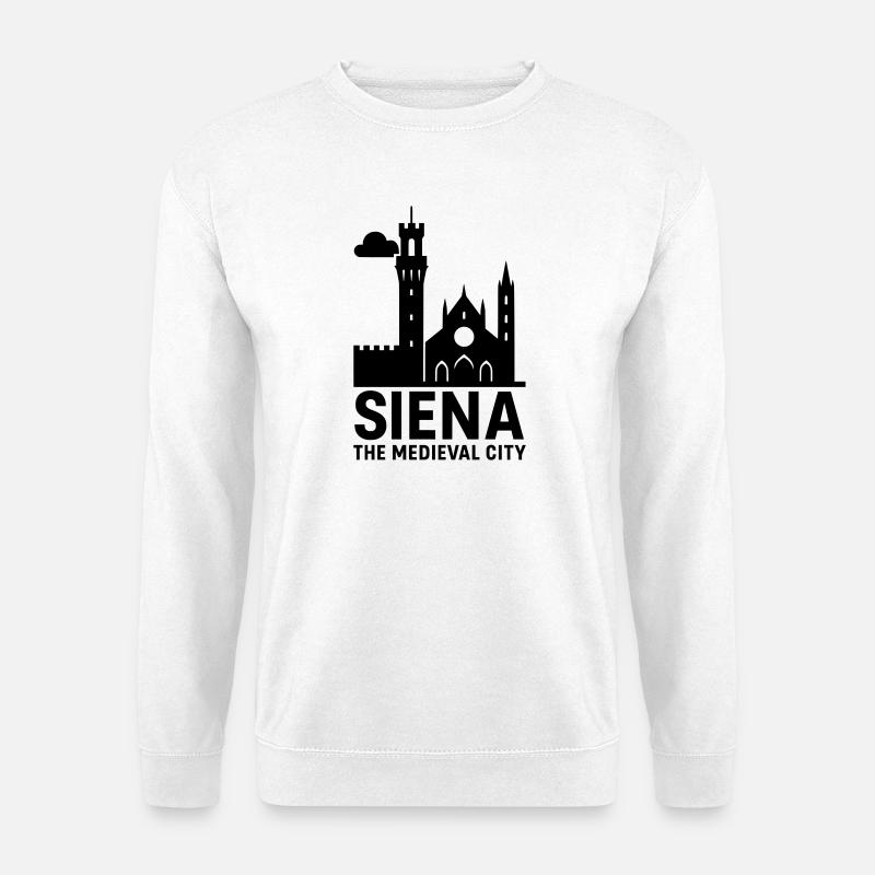 siena italia - Unisex Pullover - Weiß